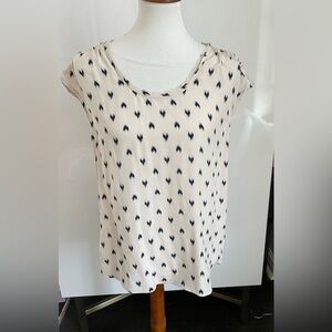 Rebecca Taylor cap sleeve blouse